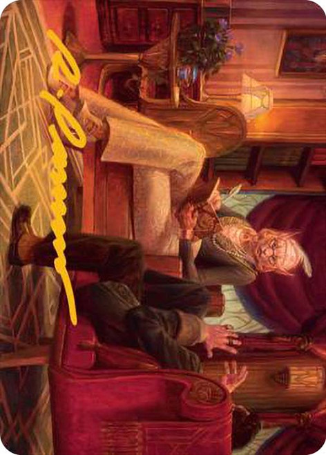 {Phabine, Boss's Confidant Art Card} (Signed)\nArt Series\nSingle\nMagic The Gathering