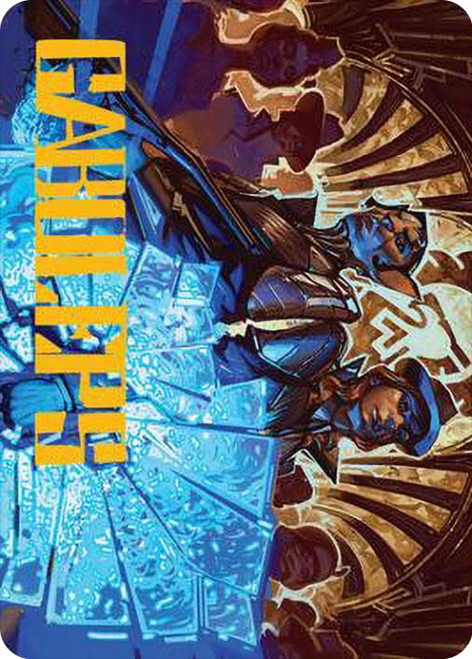 {Contractual Safeguard Art Card} (Signed)\nArt Series\nSingle\nMagic The Gathering