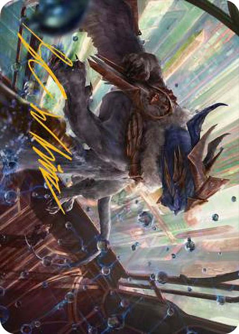 {Change of Plans Art Card} (Signed)\nArt Series\nSingle\nMagic The Gathering