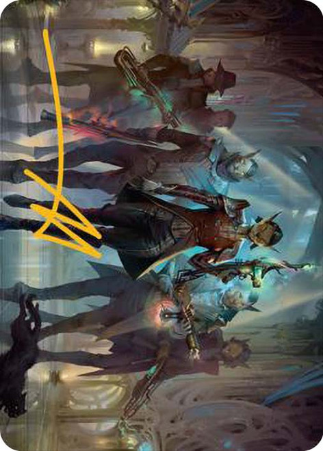 {Family's Favor Art Card} (Signed)\nArt Series\nSingle\nMagic The Gathering