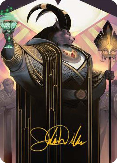 {Jetmir, Nexus of Revels Art Card} (#68) (Signed)\nArt Series\nSingle\nMagic The Gathering