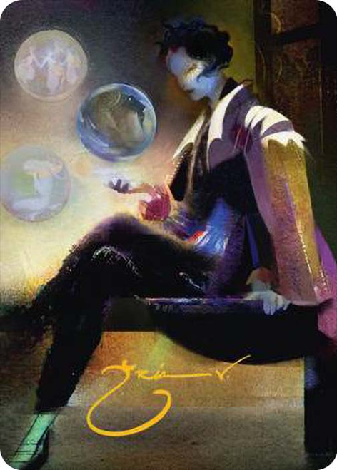 {Obscura Interceptor Art Card} (Signed)\nArt Series\nSingle\nMagic The Gathering