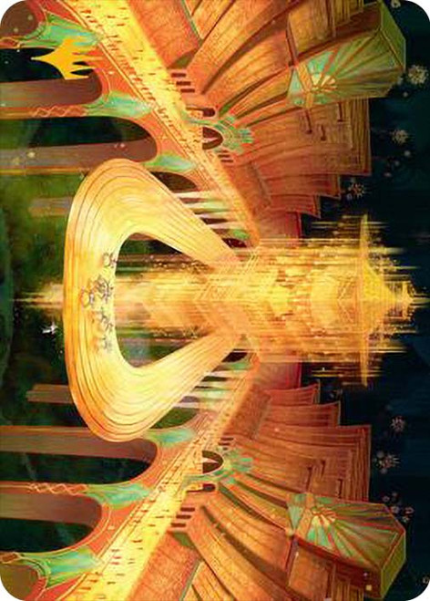 {Racers' Ring Art Card} (Stamped)\nArt Series\nSingle\nMagic The Gathering