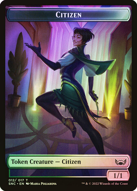 {Citizen Token} // {Ogre Warrior Token}\nStreets of New Capenna\nSingle\nMagic The Gathering