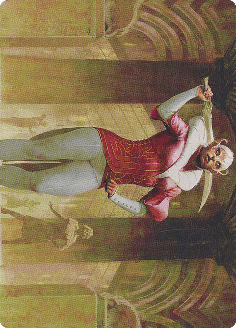 {Mage's Attendant Art Card}\nArt Series\nSingle\nMagic The Gathering