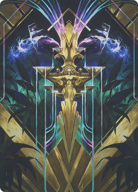{Halo Fountain Art Card}\nArt Series\nSingle\nMagic The Gathering