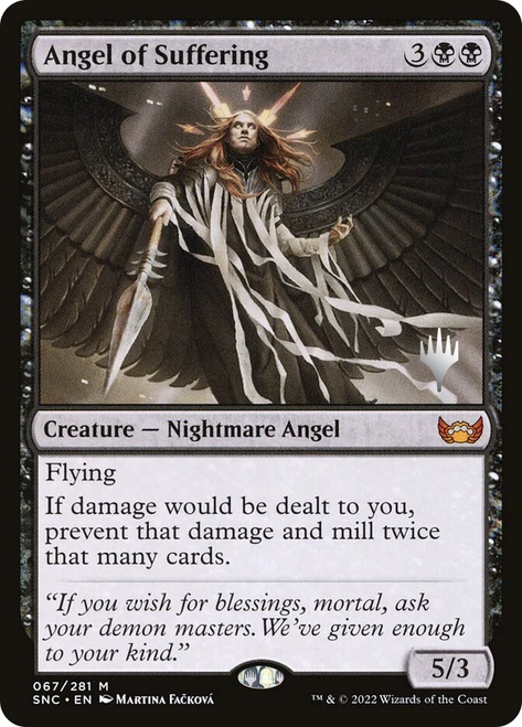 Angel of Suffering (Promo Pack) (Streets of New Capenna)
Promo
Single
Magic: The Gathering