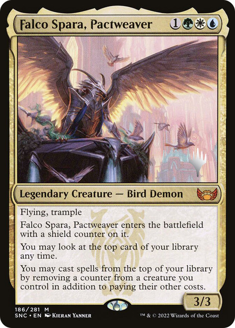 Falco Spara, Pactweaver (Promo Pack) (Streets of New Capenna)
Promo
Single
Magic: The Gathering
