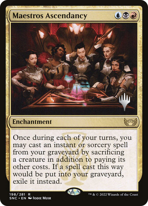Maestros Ascendancy (Promo Pack) (Streets of New Capenna)
Promo
Single
Magic: The Gathering