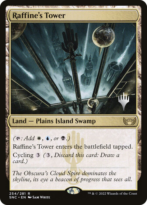 Raffine's Tower (Promo Pack) (Streets of New Capenna)
Promo
Single
Magic: The Gathering