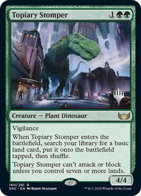 Topiary Stomper (Borderless) | Streets of New Capenna - Variants | Star City Games