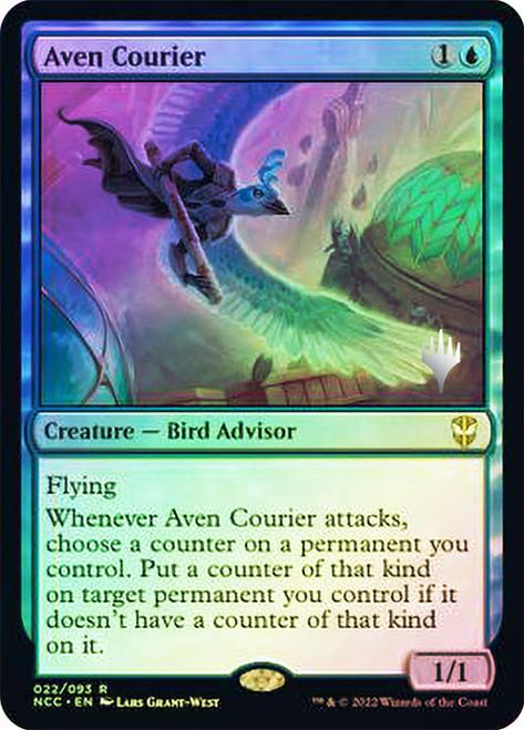 Aven Courier (Promo Pack) (Streets of New Capenna Commander)
Promo
Single
Magic: The Gathering