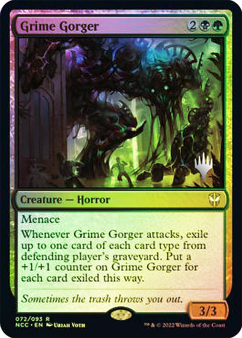 Grime Gorger (Promo Pack) (Streets of New Capenna Commander)
Promo
Single
Magic: The Gathering