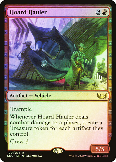 Hoard Hauler (Promo Pack) (Streets of New Capenna)
Promo
Single
Magic: The Gathering