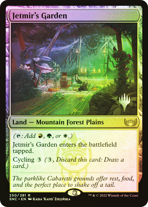 Jetmir's Garden (Prerelease) (Streets of New Capenna) | Promo