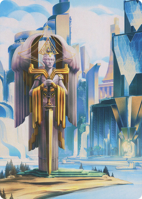 {Island Art Card} (#78) (Streets of New Capenna)\nArt Series\nSingle\nMagic The Gathering