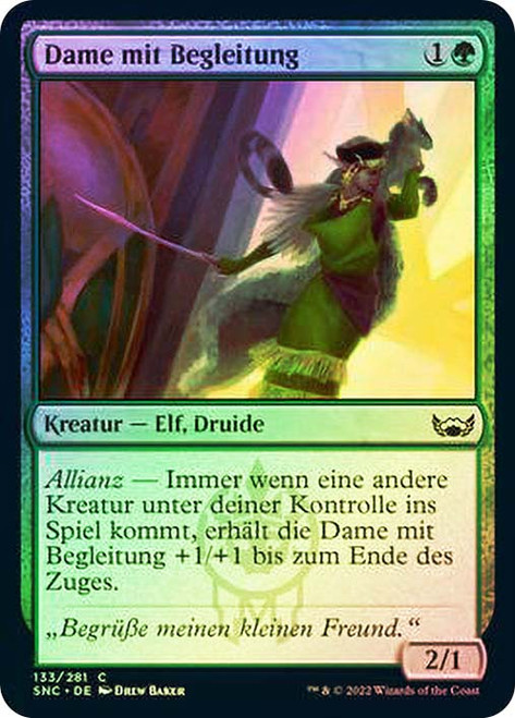 Attended Socialite\nStreets of New Capenna - German\nSingle\nMagic The Gathering