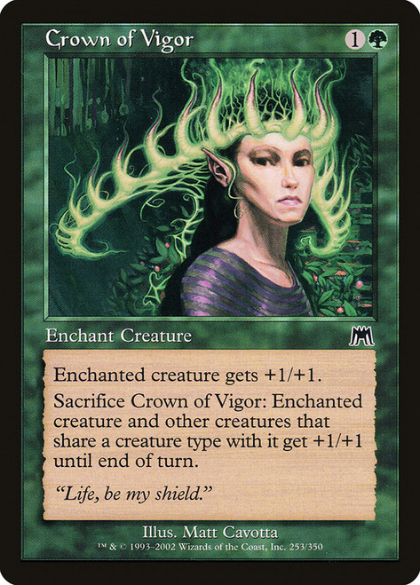 Crown of Vigor\nOnslaught\nSingle\nMagic The Gathering
