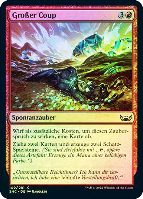 Big Score\nStreets of New Capenna - German\nSingle\nMagic The Gathering