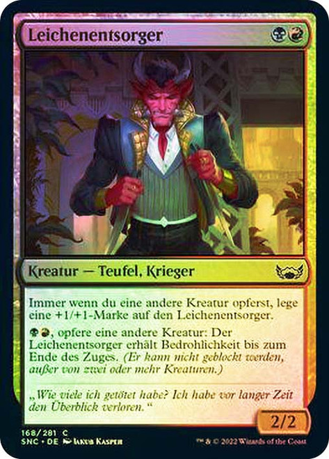 Body Dropper\nStreets of New Capenna - German\nSingle\nMagic The Gathering