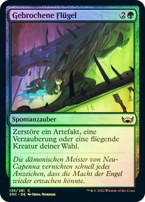 Broken Wings\nStreets of New Capenna - German\nSingle\nMagic The Gathering