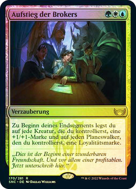 Brokers Ascendancy\nStreets of New Capenna - German\nSingle\nMagic The Gathering