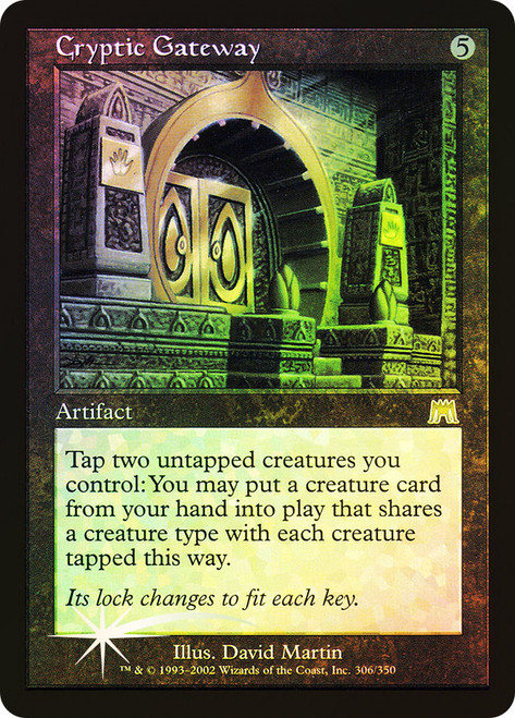 Cryptic Gateway\nOnslaught\nSingle\nMagic The Gathering
