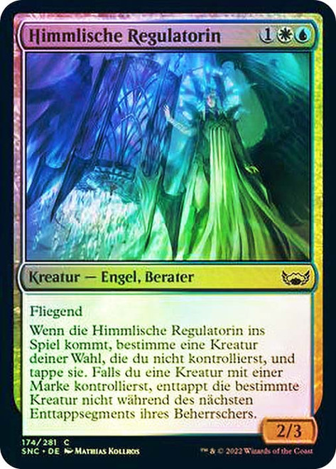 Celestial Regulator\nStreets of New Capenna - German\nSingle\nMagic The Gathering