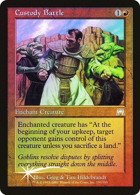 Custody Battle\nOnslaught\nSingle\nMagic The Gathering