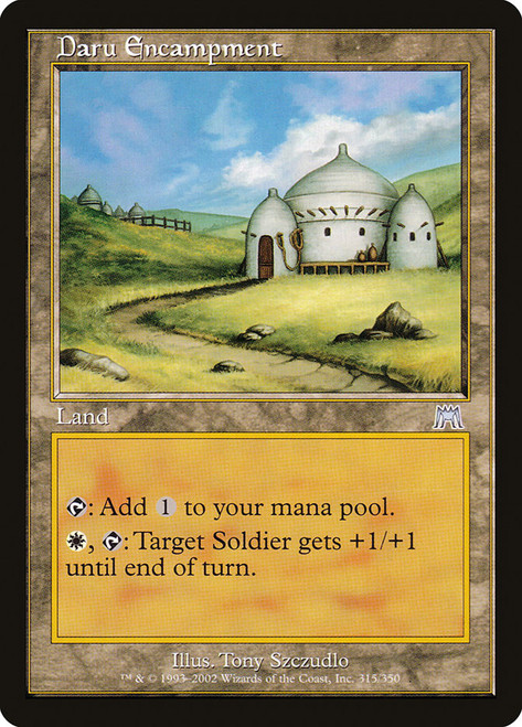 Daru Encampment\nOnslaught\nSingle\nMagic The Gathering