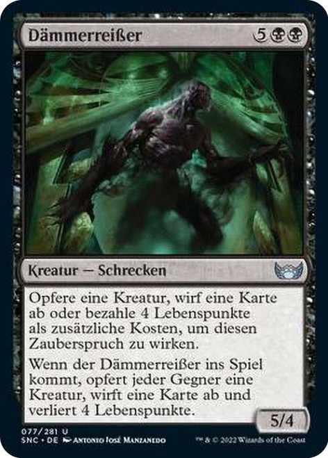 Dusk Mangler\nStreets of New Capenna - German\nSingle\nMagic The Gathering