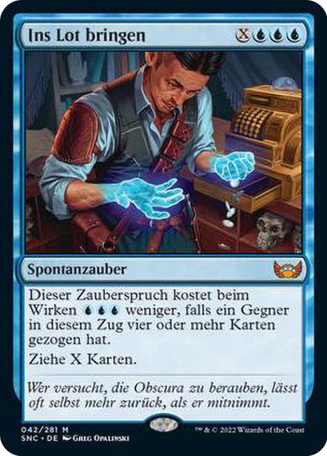 Even the Score\nStreets of New Capenna - German\nSingle\nMagic The Gathering