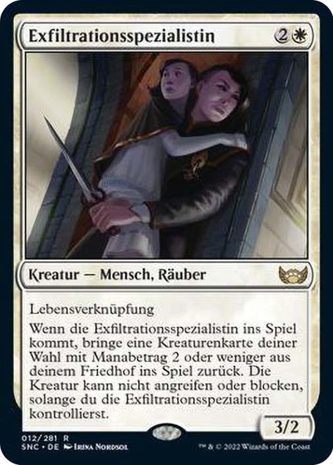 Extraction Specialist\nStreets of New Capenna - German\nSingle\nMagic The Gathering