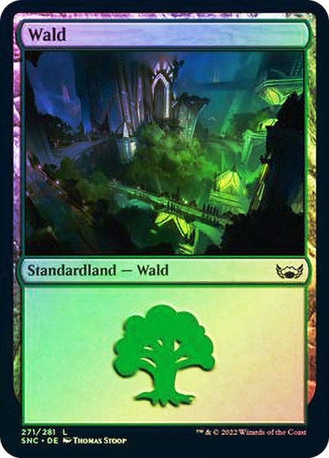 Forest (#271)\nStreets of New Capenna - German\nSingle\nMagic The Gathering