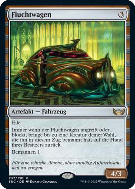 Getaway Car\nStreets of New Capenna - German\nSingle\nMagic The Gathering