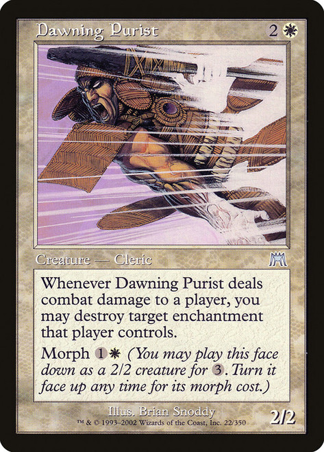 Dawning Purist\nOnslaught\nSingle\nMagic The Gathering