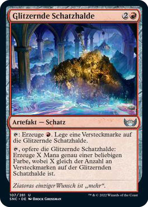 Glittering Stockpile\nStreets of New Capenna - German\nSingle\nMagic The Gathering