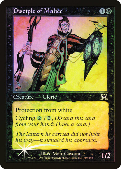Disciple of Malice\nOnslaught\nSingle\nMagic The Gathering