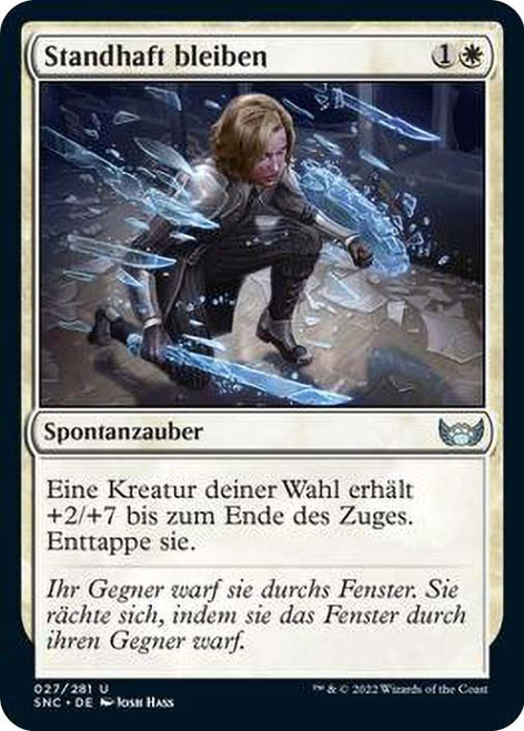 Refuse to Yield\nStreets of New Capenna - German\nSingle\nMagic The Gathering