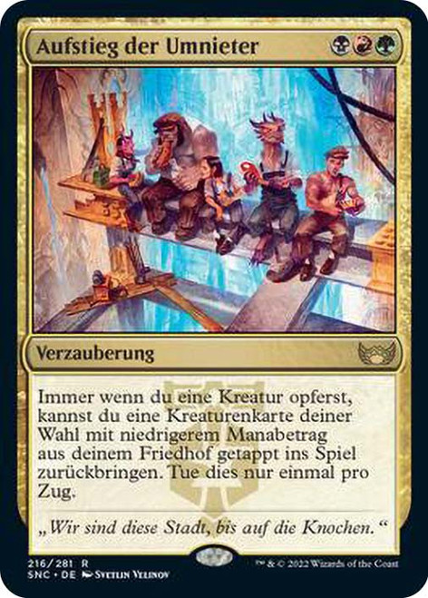 Riveteers Ascendancy\nStreets of New Capenna - German\nSingle\nMagic The Gathering