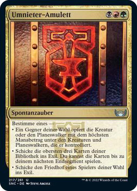 Riveteers Charm\nStreets of New Capenna - German\nSingle\nMagic The Gathering