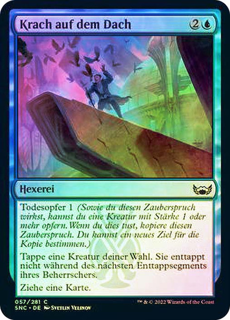 Rooftop Nuisance\nStreets of New Capenna - German\nSingle\nMagic The Gathering