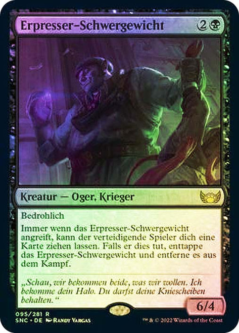 Shakedown Heavy\nStreets of New Capenna - German\nSingle\nMagic The Gathering