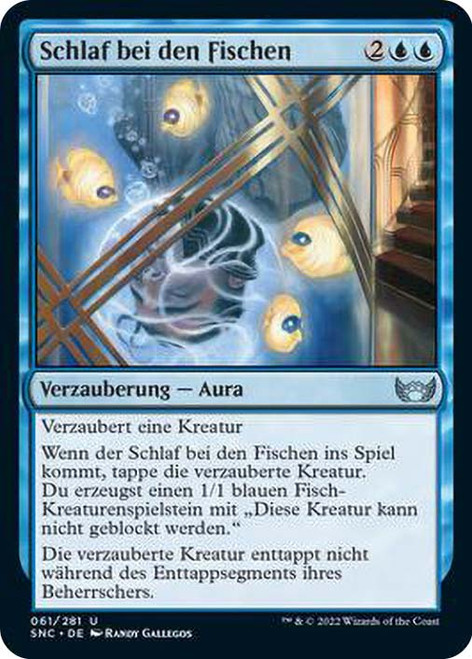 Sleep with the Fishes\nStreets of New Capenna - German\nSingle\nMagic The Gathering