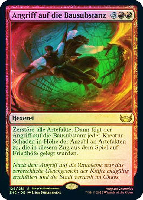 Structural Assault\nStreets of New Capenna - German\nSingle\nMagic The Gathering