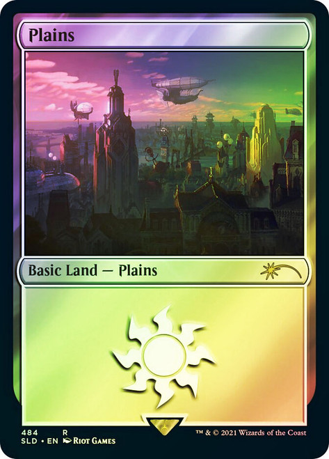 Plains (Secret Lair) (#484)\nPromo: General\nSingle\nMagic The Gathering