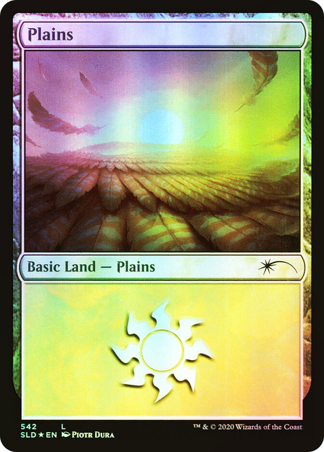 Plains (Secret Lair) (#542)\nPromo: General\nSingle\nMagic The Gathering