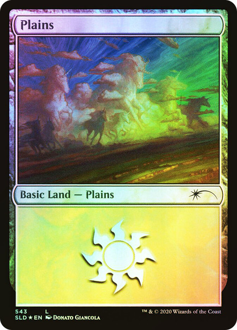 Plains (Secret Lair) (#543)\nPromo: General\nSingle\nMagic The Gathering