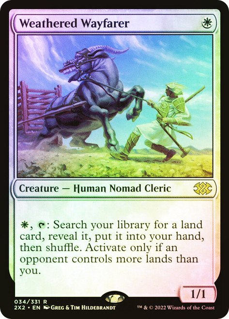 Weathered Wayfarer
Double Masters 2022
Single
Magic: The Gathering