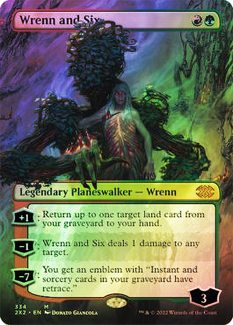 Wrenn and Six (Borderless) | Double Masters 2022 - Variants 